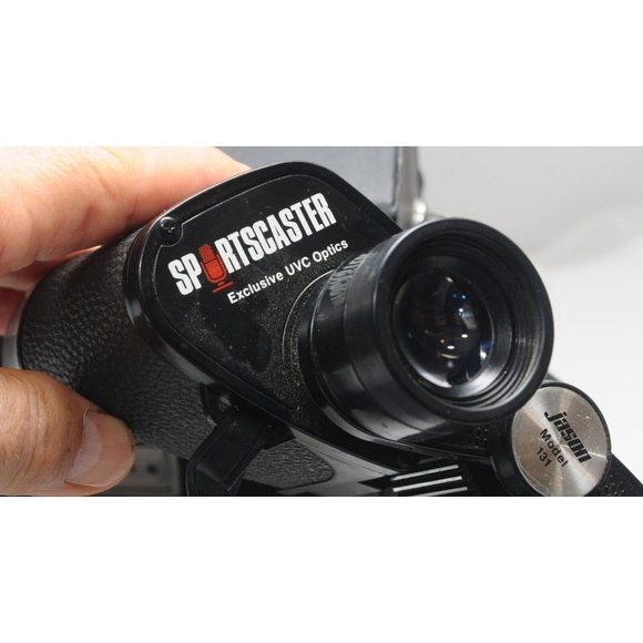 Jason Sportscaster Model 131 7X35 Extra Wide Angle 11 Vintage Binoculars &Case - Picture 3 of 15
